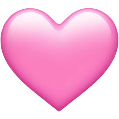Pink heart emoji