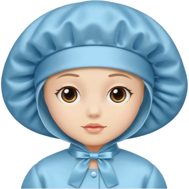  Satin sleep Bonnet emoji  emoji