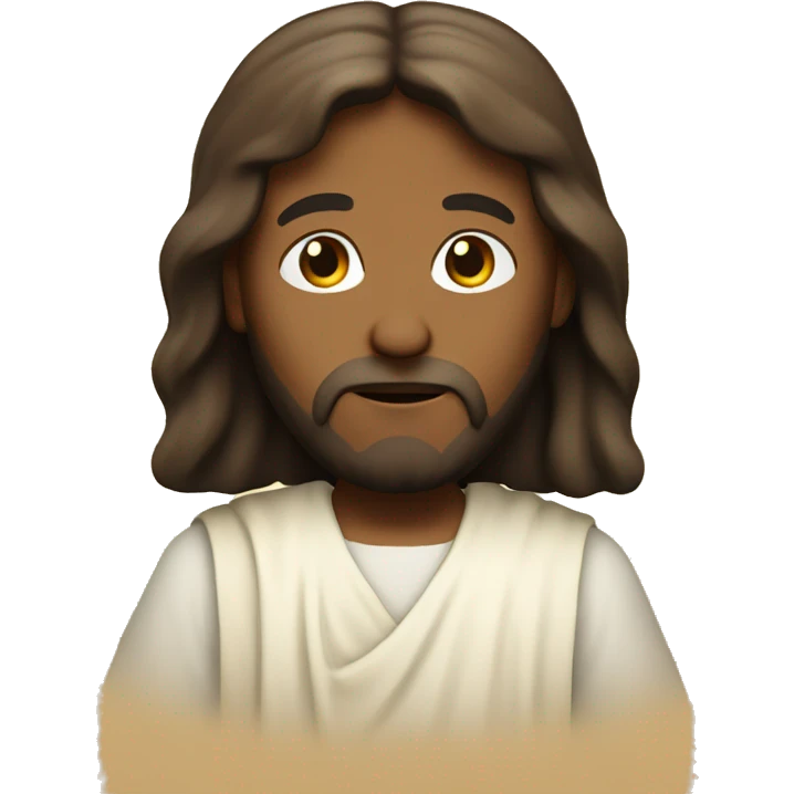 jesus christ pray emoji