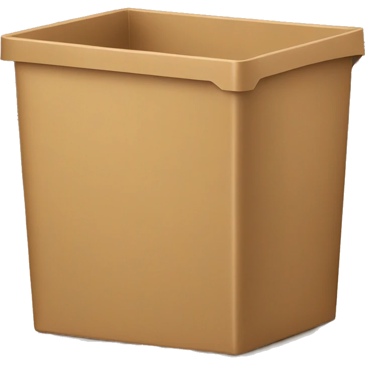 kraft rectangle container emoji