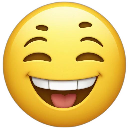laugh emoji