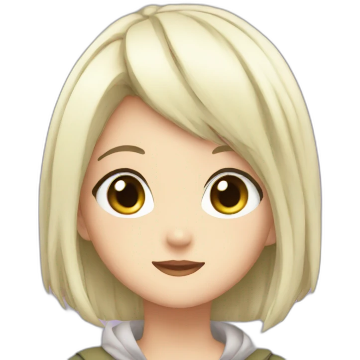 anime girl emoji