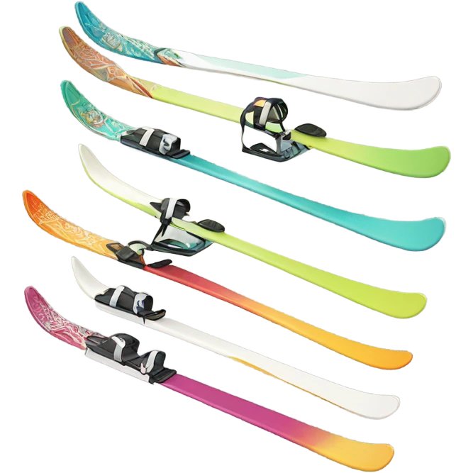 Love skiis emoji