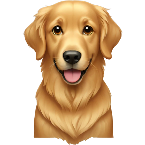 Golden retriever  emoji