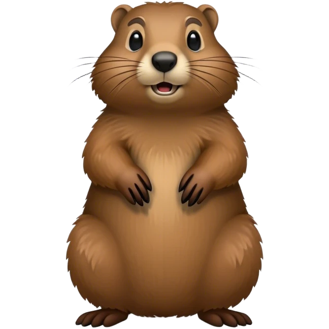 groundhog emoji
