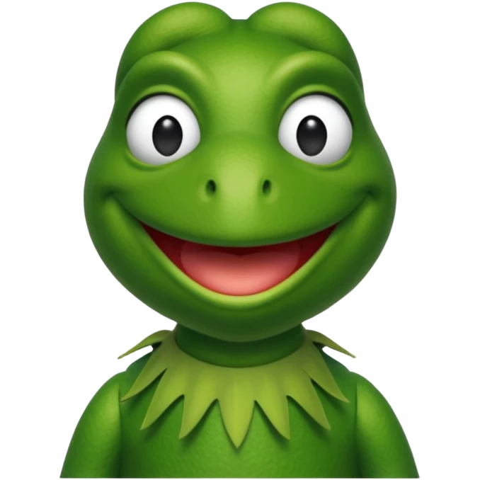 Kermit the frog emoji
