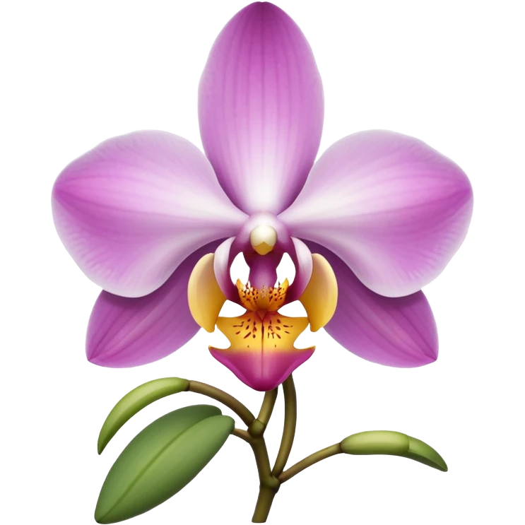 Orchid emoji