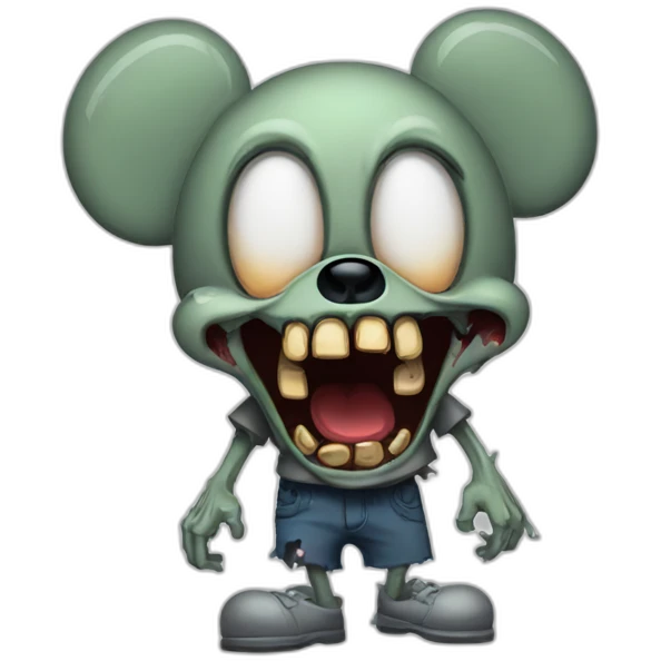 mickey mouse zombie emoji