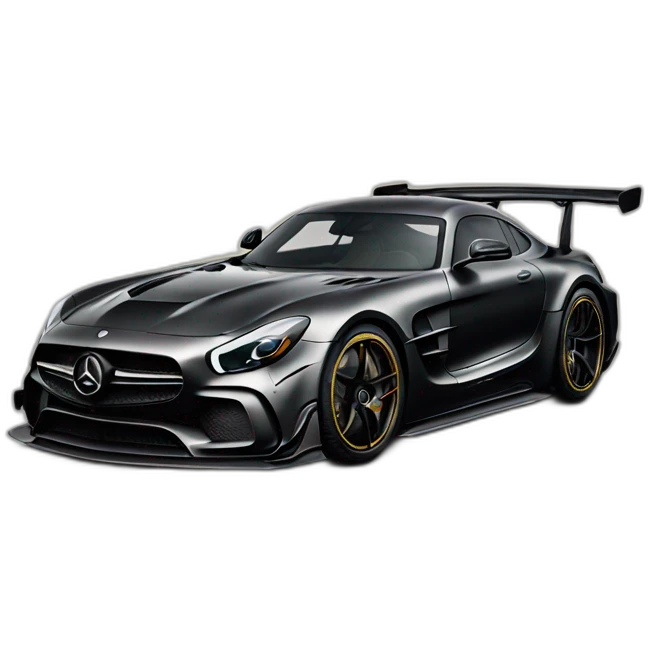 Mercedes Gtr black series emoji