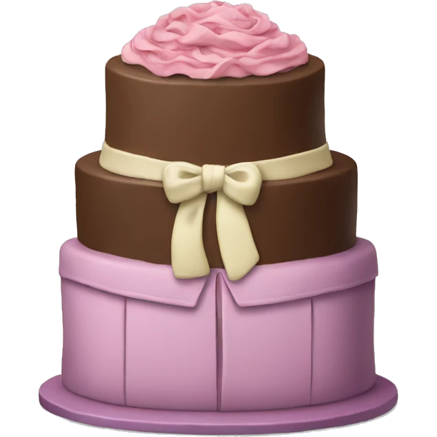 Cake with clothes  emoji