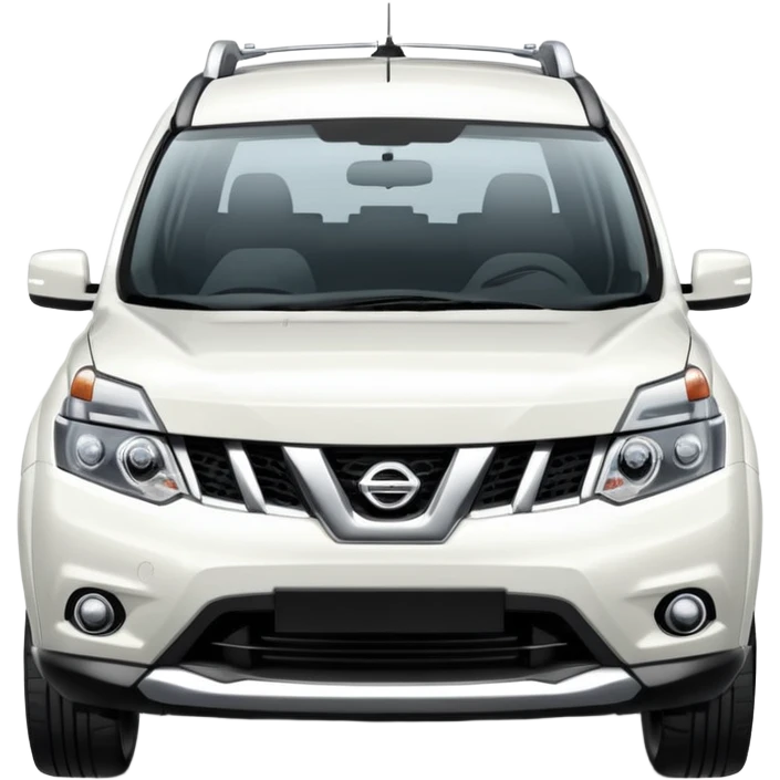 White Nissan Xtrail emoji