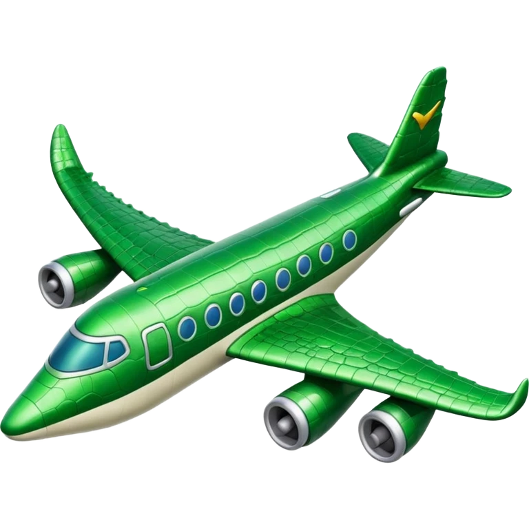 cocodrilo avión emoji
