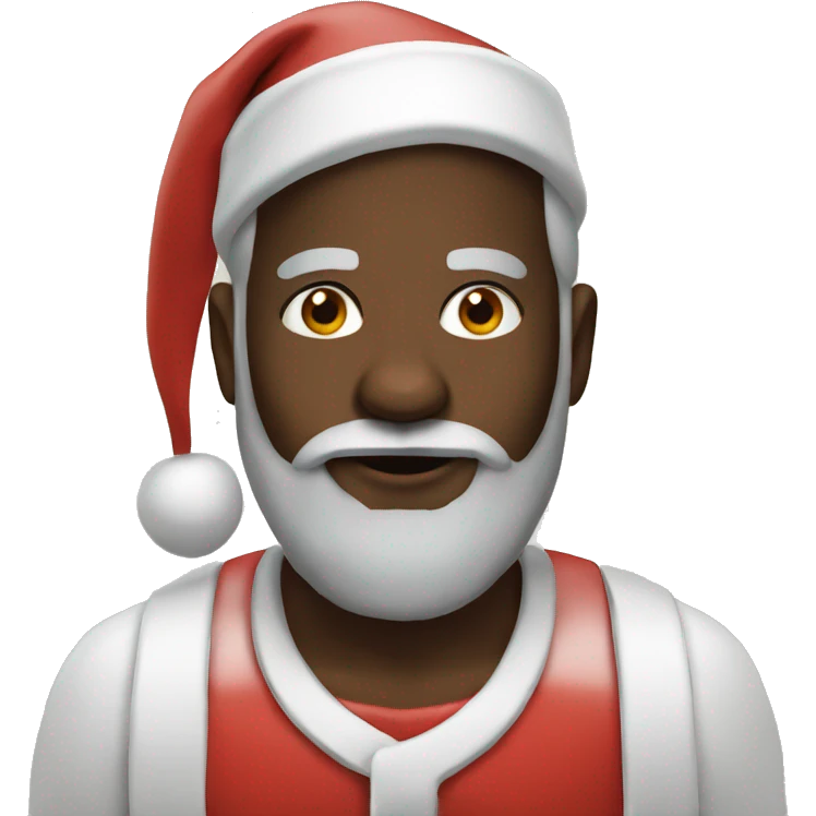 Black Santa  emoji
