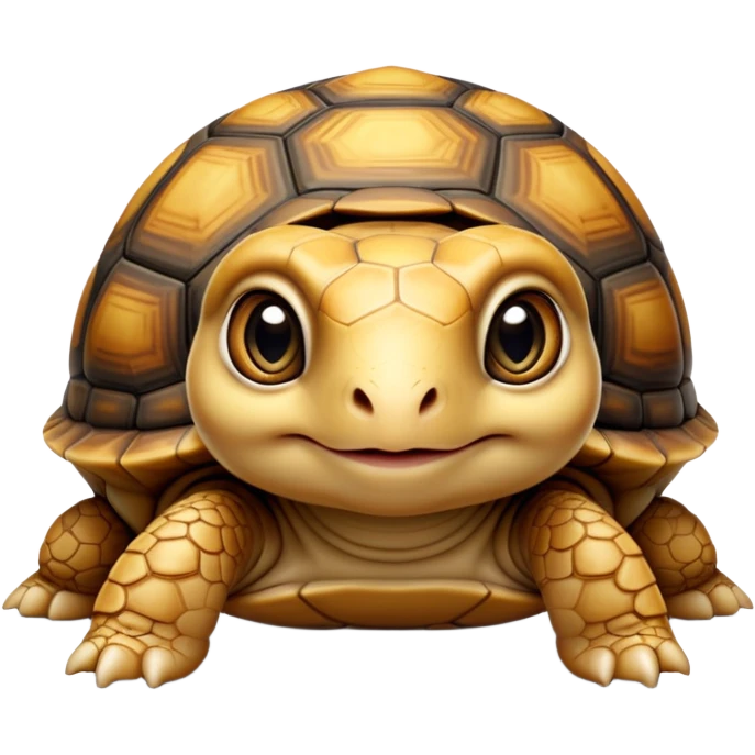 cinematic-baby tortoise-realistic--emoji,,-cute-wise-face-peering-ahead-with-calm-determination,-cute large-eyes-reflecting-centuries of wisdom, emoji