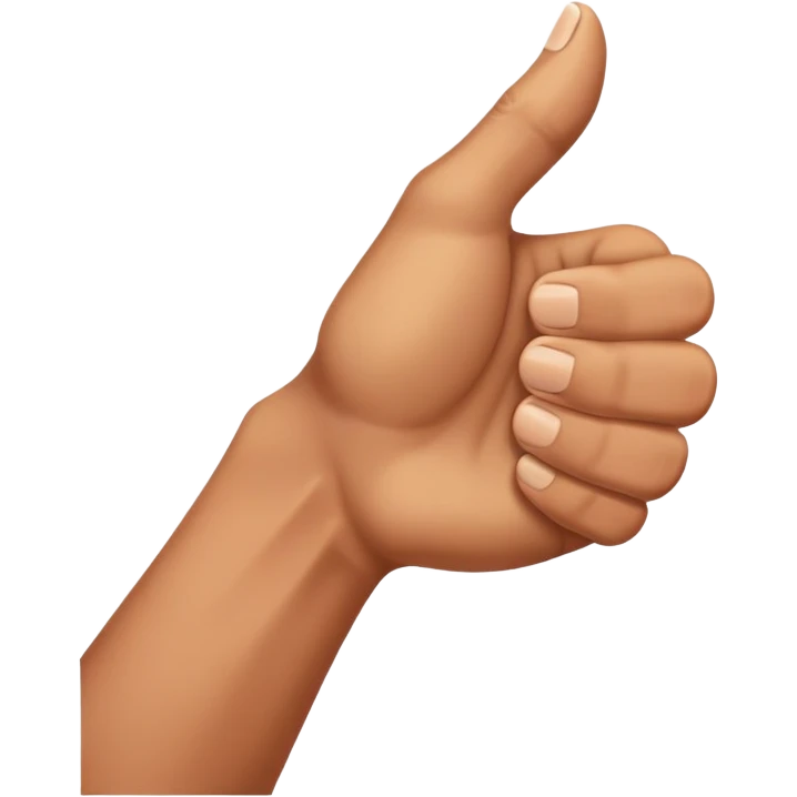 Right hand bicep  emoji