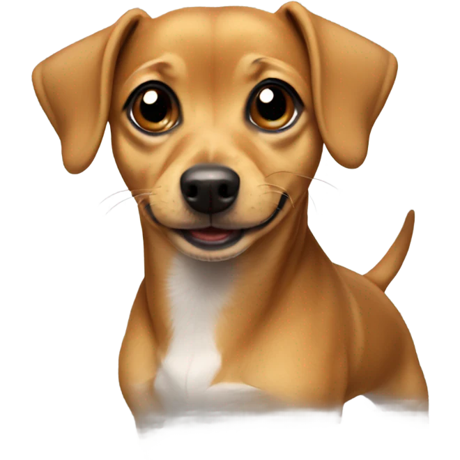 Chiweenie emoji