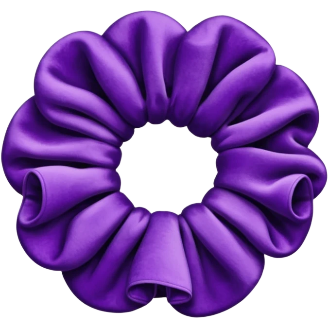 hair scrunchie emoji