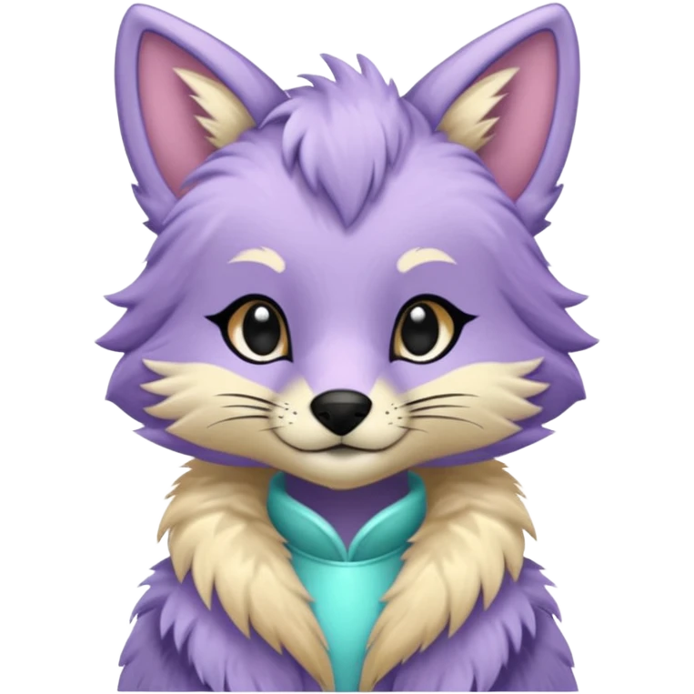 Edgy shiny exotic colorful smooth soft pastel modern anthro furry by Falvie, LiLaiRa, AngieWolf emoji