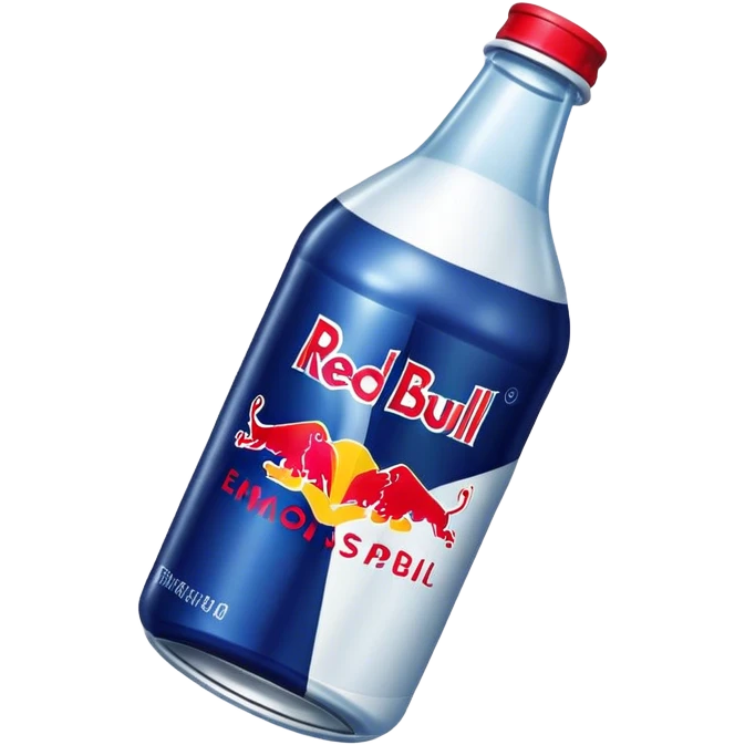 Red bull bottle emoji