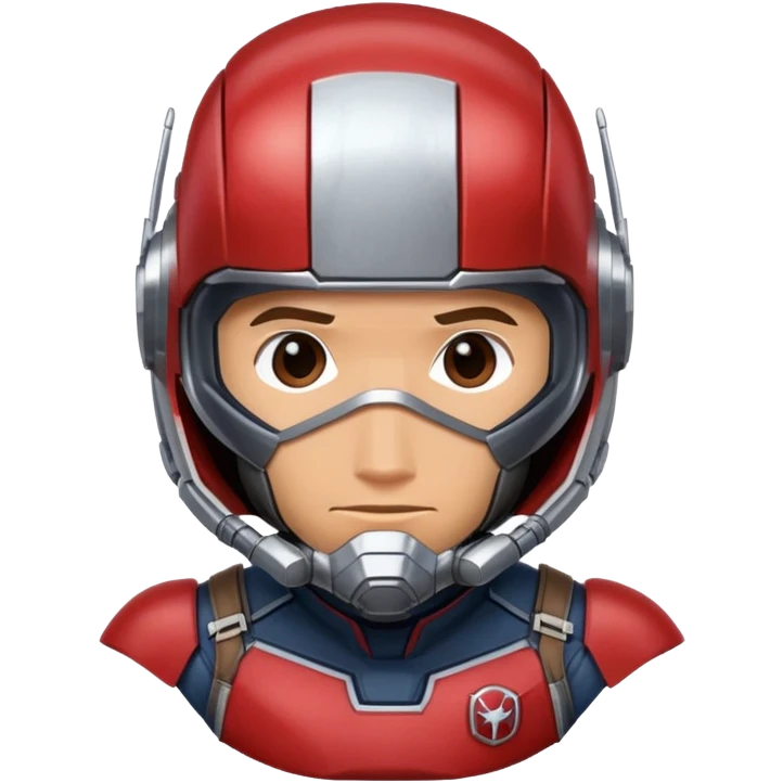 ant man portrait marvel from captain america: civil war emoji