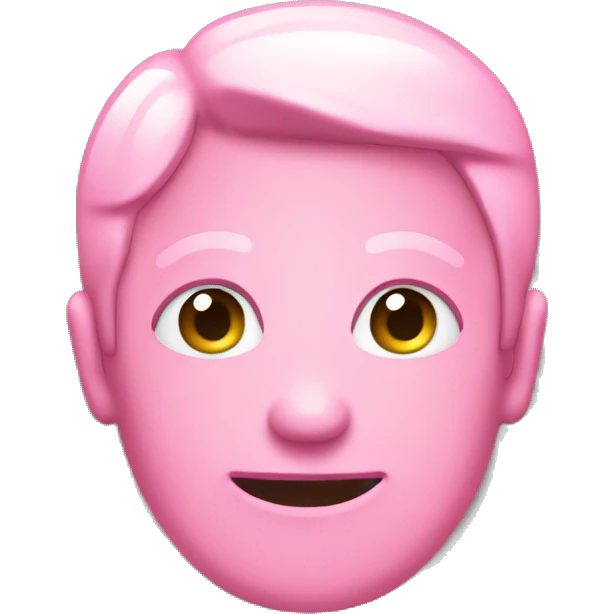 Pink like button emoji
