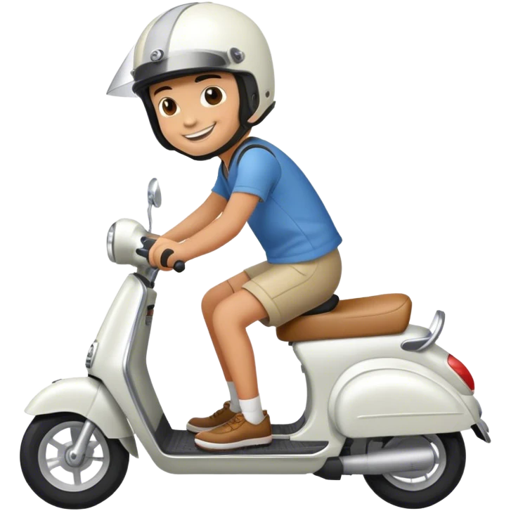 riding a scooter emoji