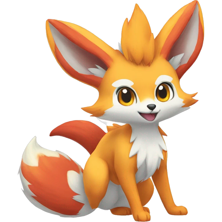  Fennekin-Quilava—Vulpix-Fakemon Full body emoji