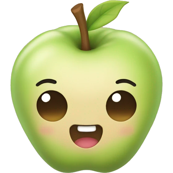 Pomme de terre kawaii emoji