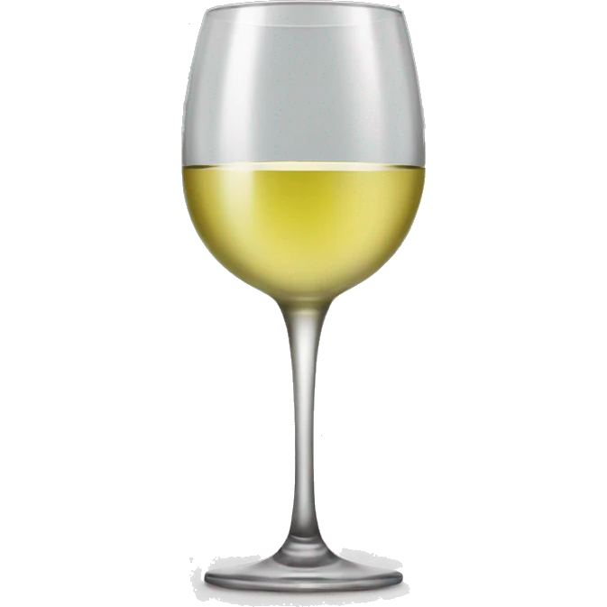 White wine glass  emoji