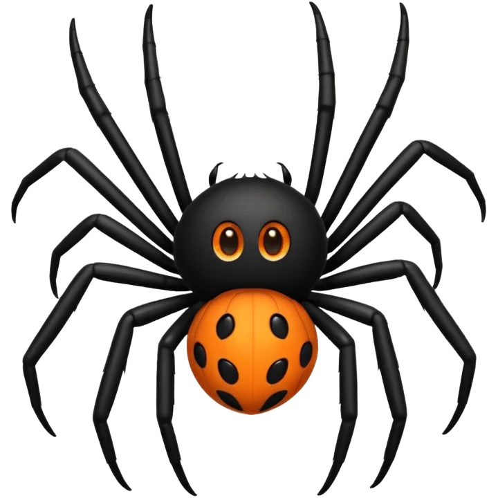 cute spider emoji