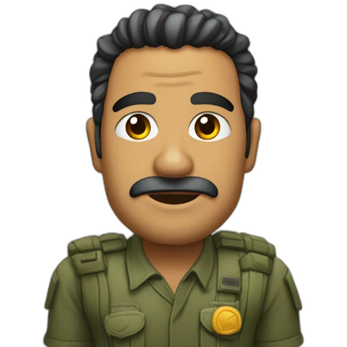 Kaled giraldo credpo y barbado emoji