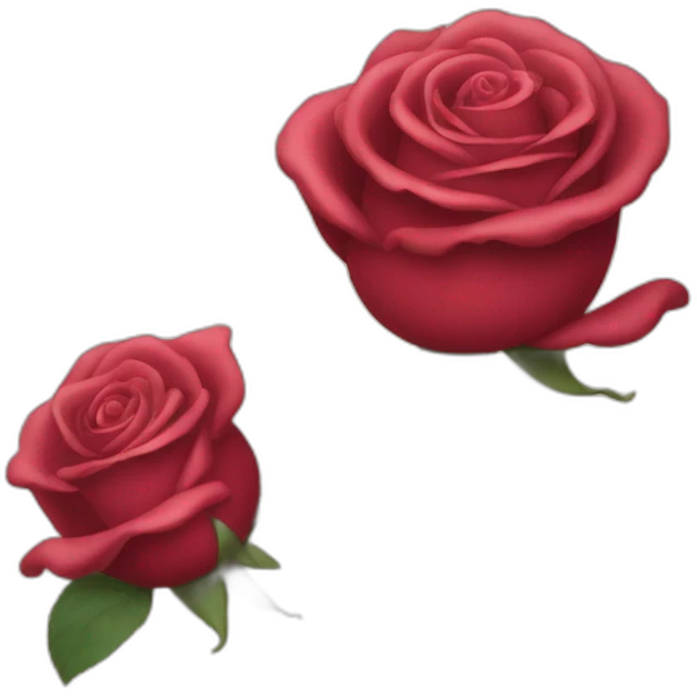 Rose from Beauty and the Beast emoji