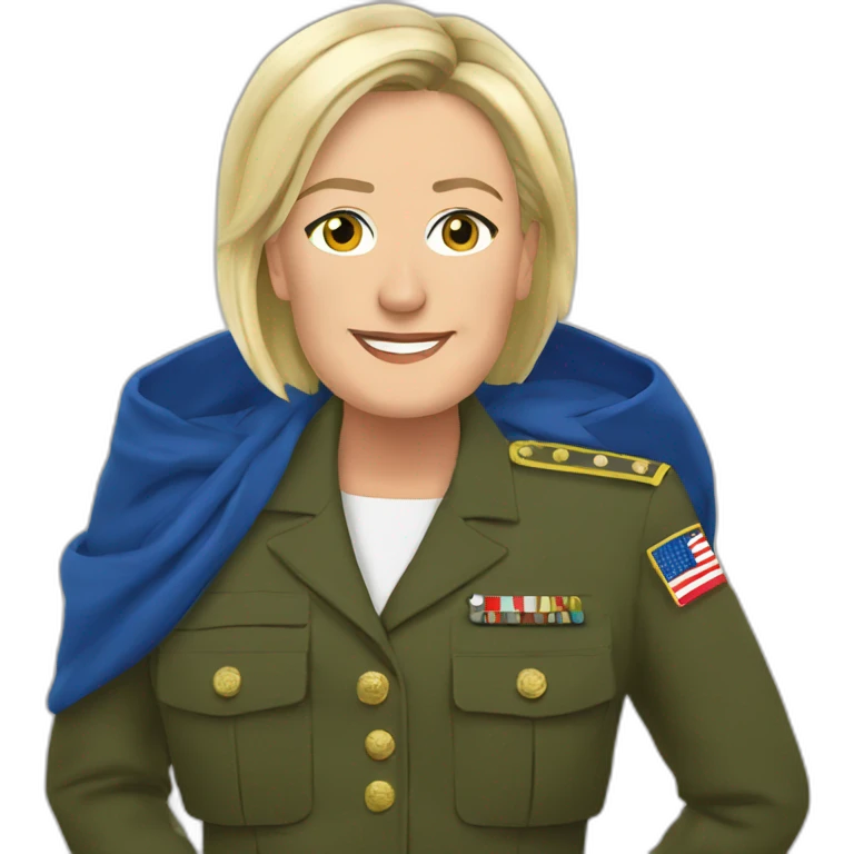 marine le pen emoji