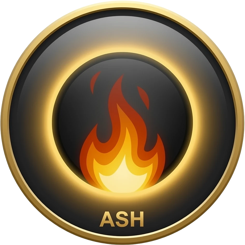 make it more darkmake it relastic more dont keep it simple make a dusk chip i a currecncy for a discord guild make it unqiue add guild emblem that is darkness and ember add branding ash and eclipse if it suits add small branding add it very small of ASH make it bit more like dusk emoji