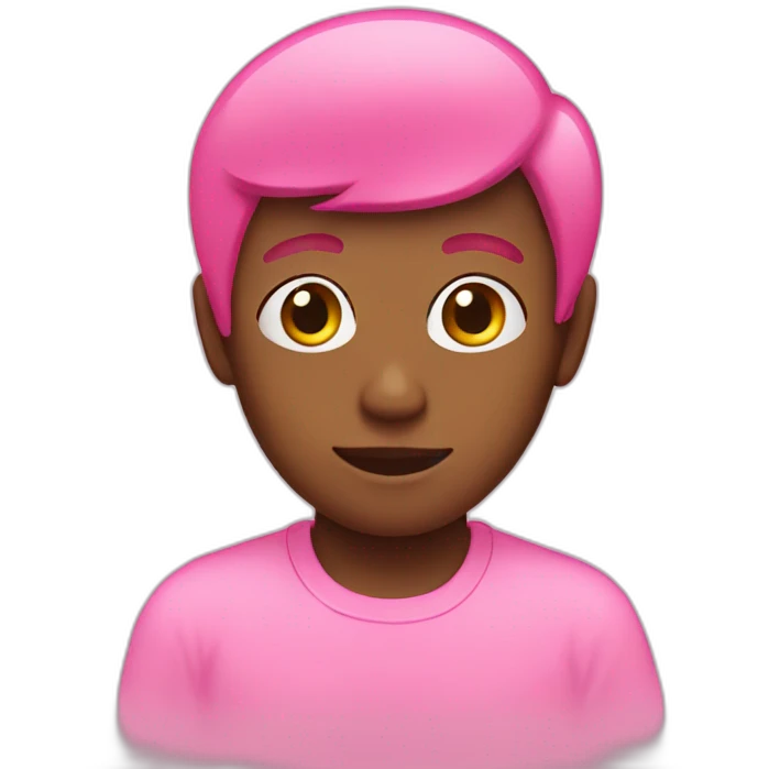 pink boy emoji