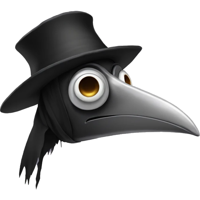 crying plague doctor emoji
