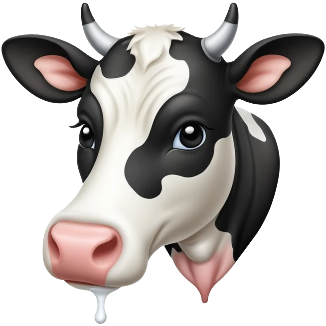 milking cow animated emoji for discord emoji