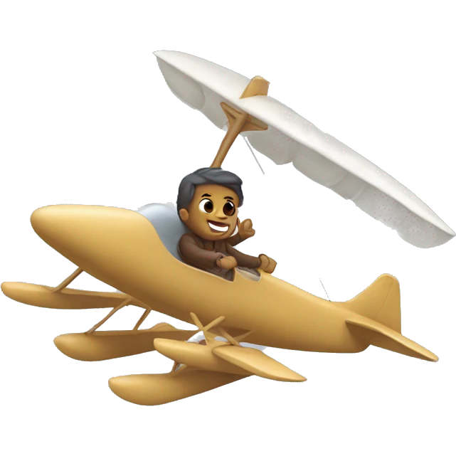 Gliding emoji