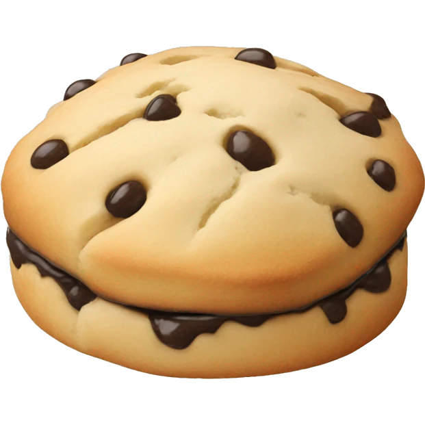 beige scone emoji