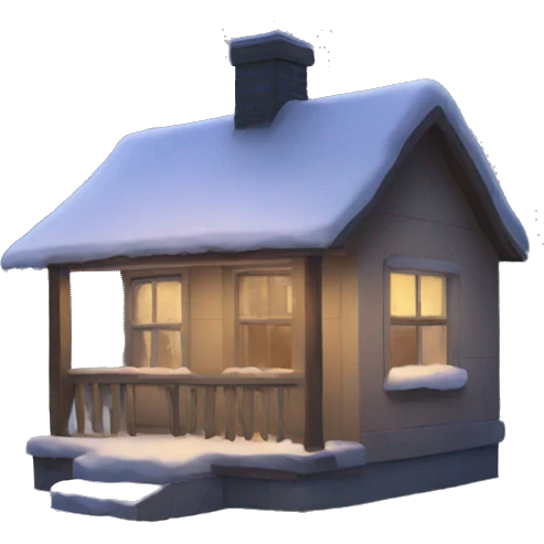 Winter night emoji