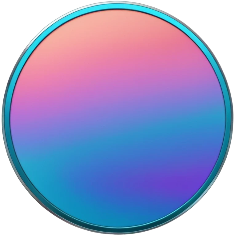 
coin color in in gradient of turquoise, blue, pink, purple, and coral metal texture
Rotate coin 125 degree   emoji