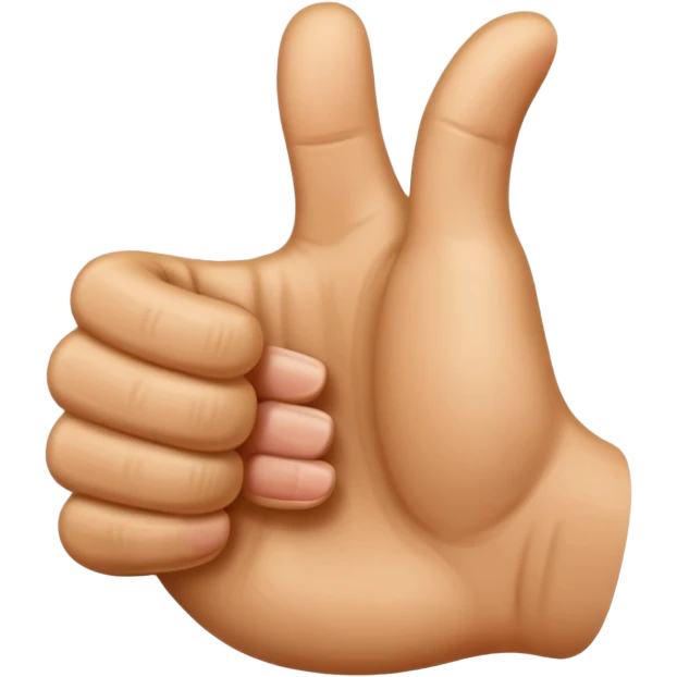thumbs up hand emoji