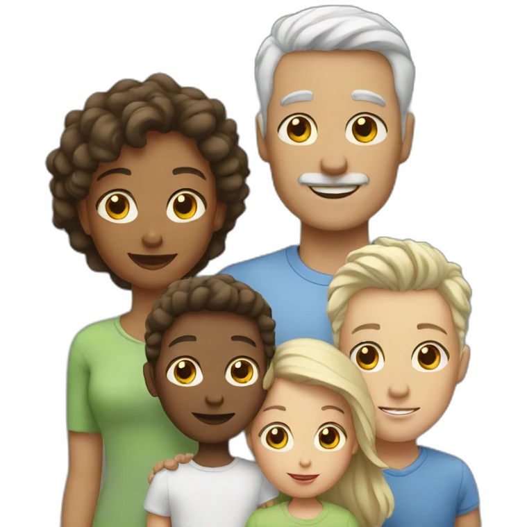 white family emoji