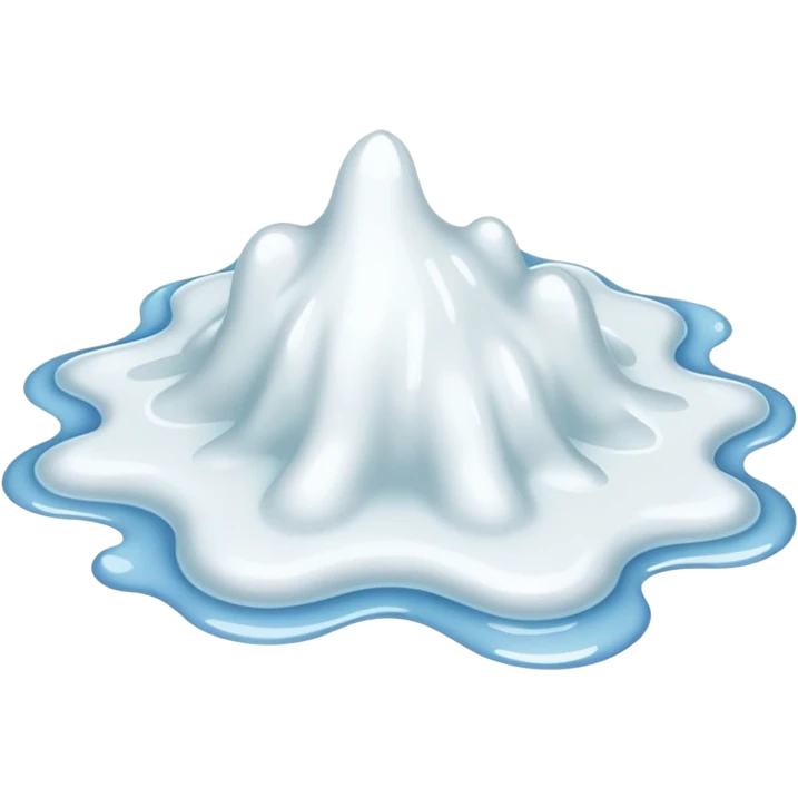 white goo emoji