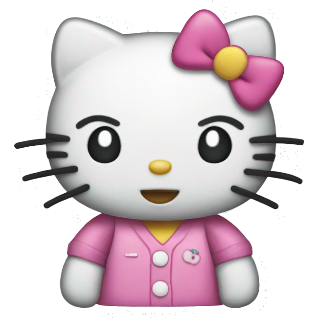 Hello kitty emoji
