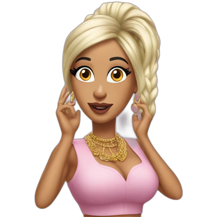 Cardi B, emoji emoji