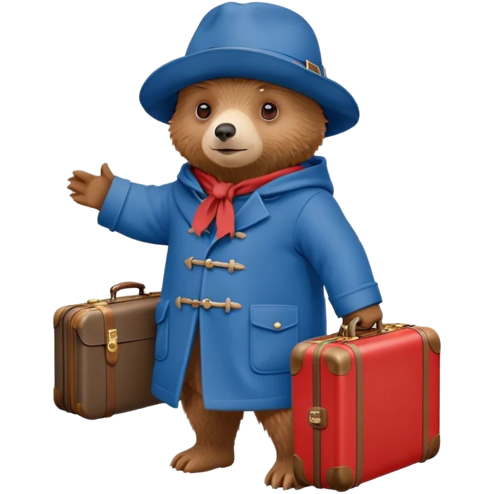 Paddington bear emoji
