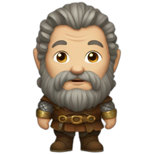 Dwarf lord of the ring emoji