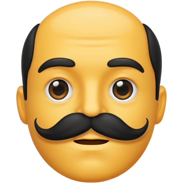 mustache emoji