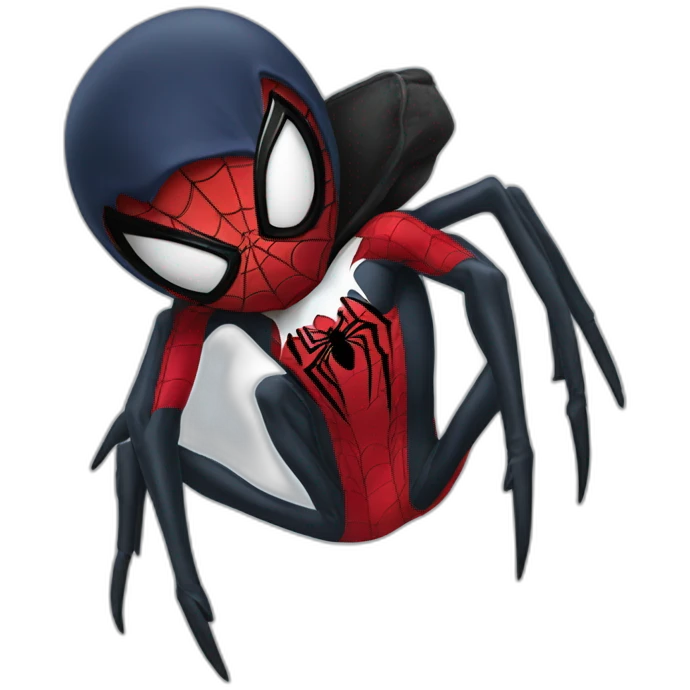 rocker spider man emoji